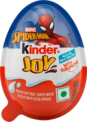 Изделие кондитерское KINDER Joy с хрустящими шариками и игрушкой, 20г, крупный план