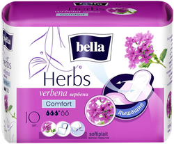 Прокладки BELLA Herbs Verbena Comfort Softiplait, 10шт, фото