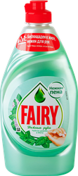 Средство для мытья посуды FAIRY Нежные руки Чайное дерево и Мята, 450мл, картинка