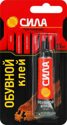 Клей для обуви СИЛА SSBL1-15 Арт. Б0002921, 15мл, крупный план