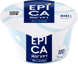 Йогурт EPICA Натуральный 6%, без змж, 130г, изображение
