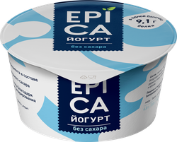 Йогурт EPICA Натуральный 6%, без змж, 130г, фотография