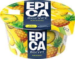 Йогурт EPICA с ананасом 4,8%, без змж, 130г, фотография