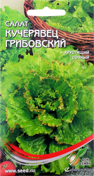 Семена ДОМ СЕМЯН Салат Кучерявец Грибовский, 0,6г, фотография