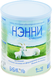 Смесь НЭННИ Классика на основе козьего молока, с 0 месяцев, 800г, фото