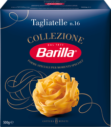 Макароны BARILLA Collezione Tagliatelle, группа А высший сорт, 500г, детальное фото