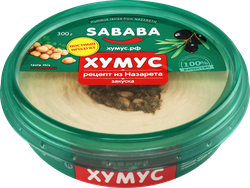 Хумус SABABA Рецепт из Назарета, 300г, вид