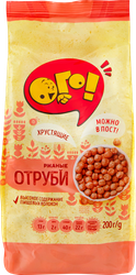 Отруби ржаные ОГО! экструдированные, 200г, вид