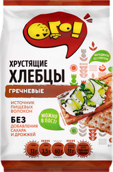 Хлебцы гречневые ОГО!, 75г, вид