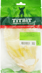 Лакомства для собак TITBIT Ухо говяжье, 31г, фотография