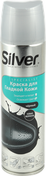 Краска для гладкой кожи SILVER черный, 250мл, изображение