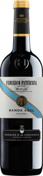 Вино MARQUES D LA CONCORDIA FEDERICO PATERNINA BANDA AZUL Риоха красное сухое, 0.75л, картинка