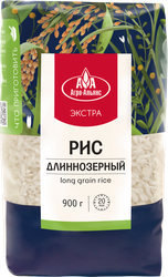 Рис длиннозерный АГРО-АЛЬЯНС Экстра, 1-й сорт, 900г, детальное фото