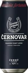 Пиво темное CERNOVAR Классическое фильтрованное пастеризованное 4,5%, 0.5л, детальное фото