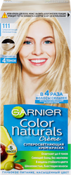 Краска для волос COLOR NATURALS 111 Платиновый блонд, с 3 маслами, 110мл, изображение