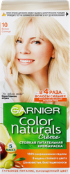 Краска для волос COLOR NATURALS 10 Белое солнце, с 3 маслами, 110мл, фото