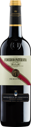 Вино MARQUES D LA CONCORDIA FEDERICO PATERNINA Reserva Риоха красное сухое, 0.75л, вид