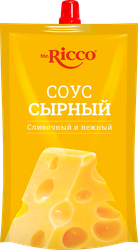 Соус MR.RICCO Сырный 28%, 210г, фото