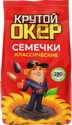 Семечки подсолнечника КРУТОЙ ОКЕР жареные, 280г, фотография