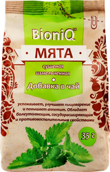 Мята сушеная BIONIQ листовая, 35г, крупный план