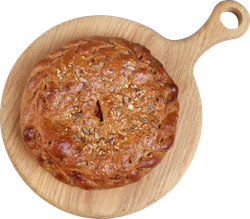Пирог зерновой ЛЕНТА FRESH с капустой, постный, весовой, картинка