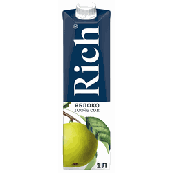 Сок RICH Яблоко, 1л, изображение