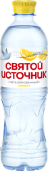 Изображение товара Вода СВЯТОЙ ИСТОЧНИК со вкусом лимона, негазированная, 0.5л