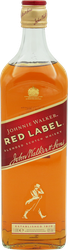 Виски JOHNNIE WALKER Red Label Шотландский купажированный, 40%, 1л, вид