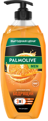 Изображение товара Гель для душа мужской PALMOLIVE Men Цитрусовый заряд Бодрящий 2в1, 750мл