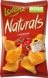 Чипсы картофельные NATURALS с паприкой, 100г, детальное фото