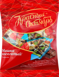 Конфеты КРАСНЫЙ ОКТЯБРЬ Мишка косолапый, 200г, вид