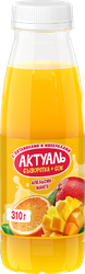 Напиток сывороточный АКТУАЛЬ Сыворотка+Сок Апельсин и манго с соком, без змж, 310г, фотография