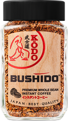 Кофе растворимый BUSHIDO Kodo сублимированный, ст/б, 95г, вид