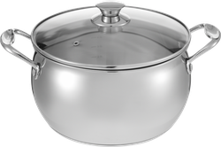 Кастрюля HOMECLUB Elegance нержавеющая сталь 6.6л Арт. CW-C003 6,6, детальное фото