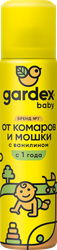 Аэрозоль от комаров и мошки детский GARDEX Baby 1+, 80мл, фотография