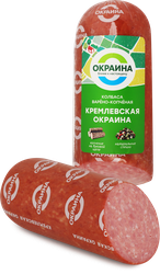 Колбаса варено-копченая ОКРАИНА Кремлевская, весовая, фото