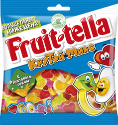 Мармелад жевательный FRUIT-TELLA Крутой микс, 150г, фотография