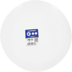 Тарелка десертная LUMINARC Diwali White 19см, стекло, в ассортименте, вид