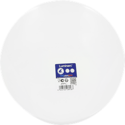 Изображение товара Тарелка суповая LUMINARC Diwali White 20см, стекло, в ассортименте