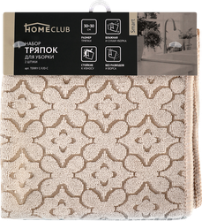 Набор тряпок для уборки HOMECLUB Mint/Smart Арт. TERRY C-F/D-C, вид