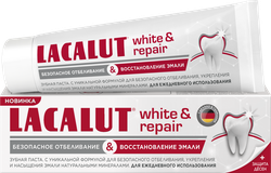 Зубная паста LACALUT White&Repair, 75мл, детальное фото