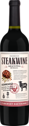 Вино STEAKWINE Каберне Совиньон Мендоса ординарное красное полусухое, 0.75л, фото
