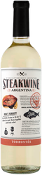 Вино STEAKWINE Торронтес Мендоса ординарное белое полусухое, 0.75л, детальное фото