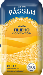 Пшено ПАССИМ Отборное высший сорт, 800г, фото
