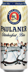 Пиво светлое PAULANER Oktoberfest Bier фильтрованное пастеризованное 6,0%, 0.5л, картинка