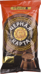 Кофе молотый для приготовления в турке ЧЕРНАЯ КАРТА средняя обжарка, 100г, изображение