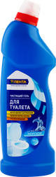 Гель для чистки туалета ЛЕНТА Морской, 750мл, вид