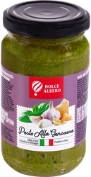 Соус DOLCE ALBERO Песто Alla Genovese с чесноком, 180г/190г, изображение