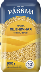 Крупа пшеничная ПАССИМ Янтарная полтавская №4, 600г, картинка