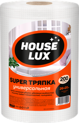 Тряпка HOUSE LUX Super №200 25x23/26x20см, спанлейс, Арт. 30590, 200шт, детальное фото